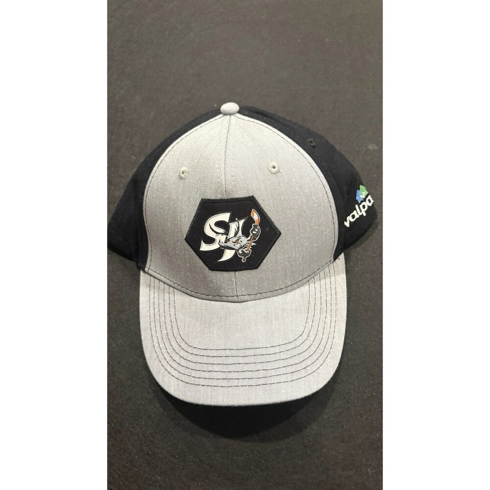 San Jose Barracudas Hockey Team NHL Valpak Logo Adjustable 100% Cotton Worn 1x